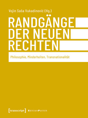 cover image of Randgänge der Neuen Rechten